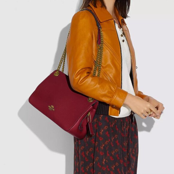 Coach Bryant Convertible Carryall in Red - Picture 5 of 6